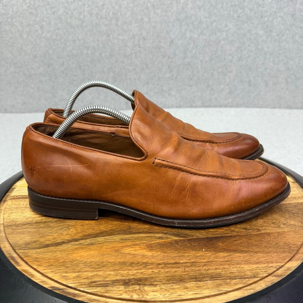 Frye Men's Tan Leather Loafers